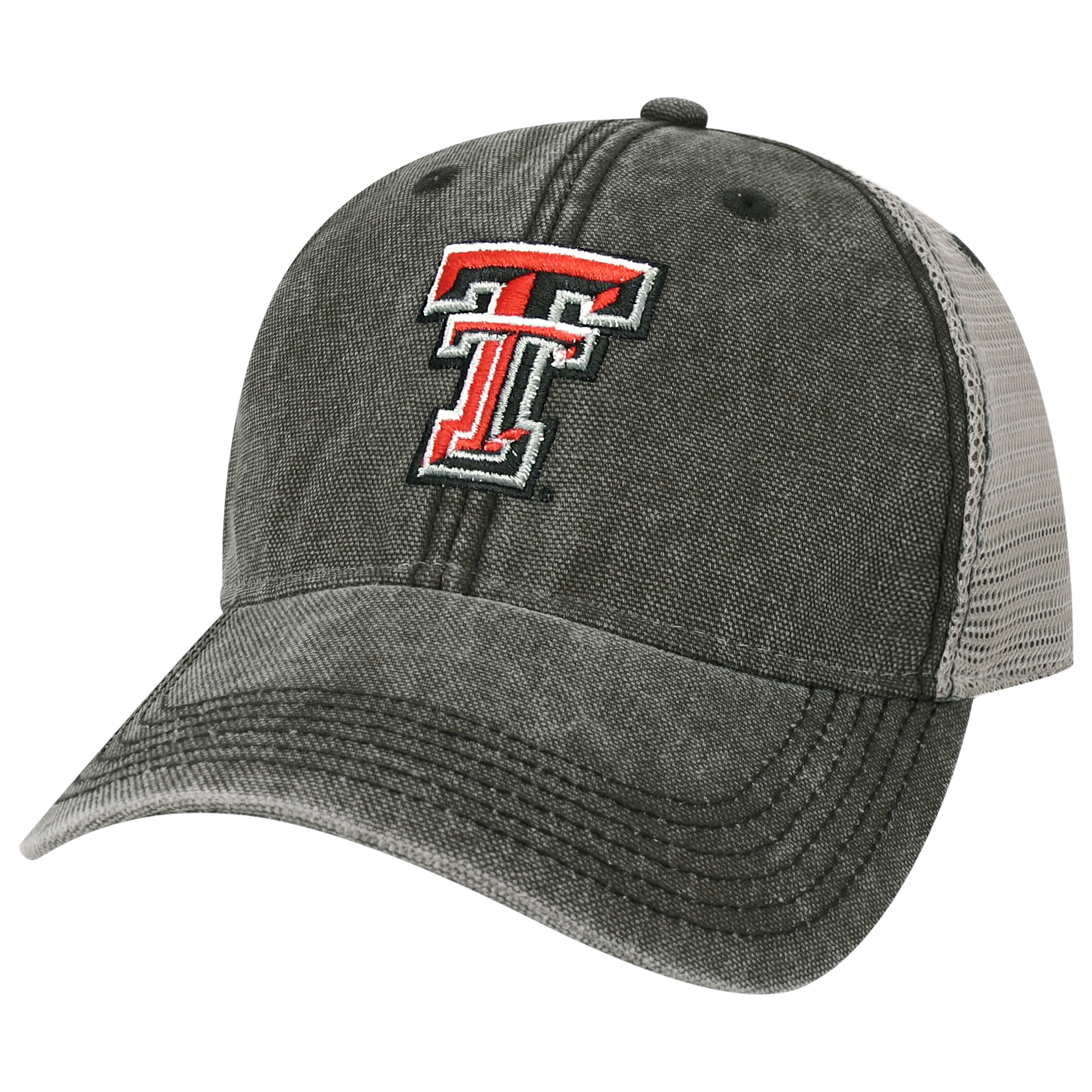 Texas Tech Red Raiders Black/Grey Dashboard Trucker Hat