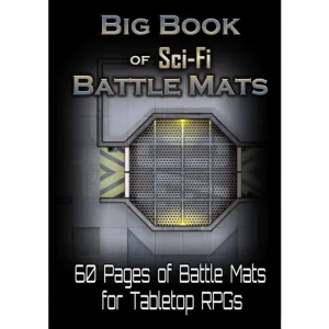 The Big Book of Sci-Fi Battle Mats (A4 12x9")