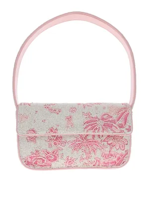 Tommy Cherry Blossom Beaded Shoulder Bag