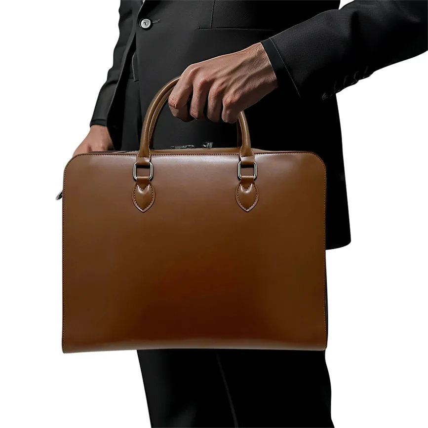 Unisex Laptop Briefcase, Sleek Office Bag