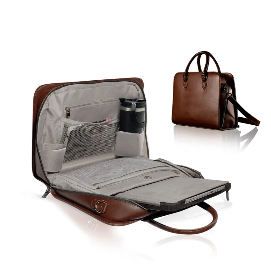 Unisex Laptop Briefcase, Sleek Office Bag