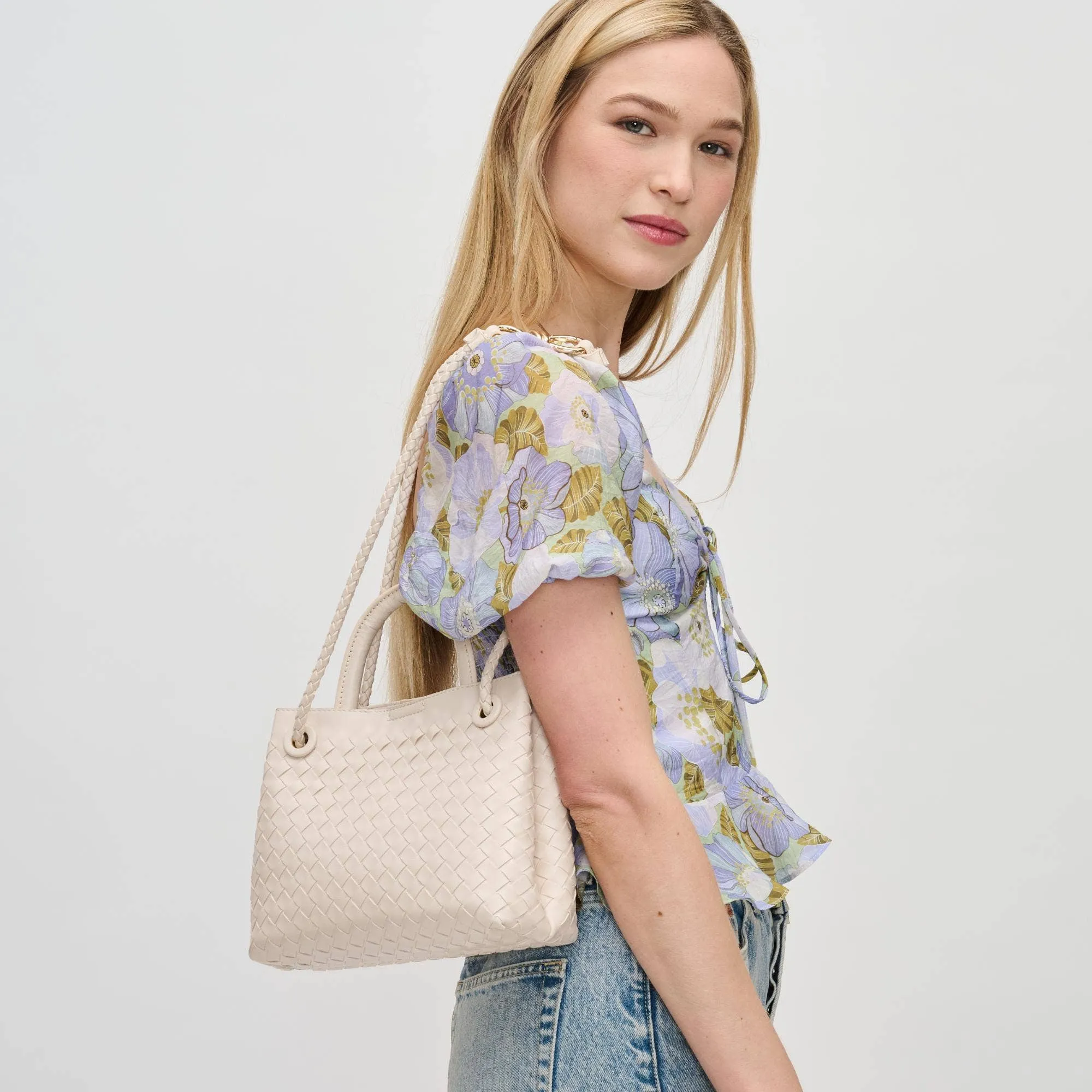 Urban Expressions | All Tied Up Woven Crossbody