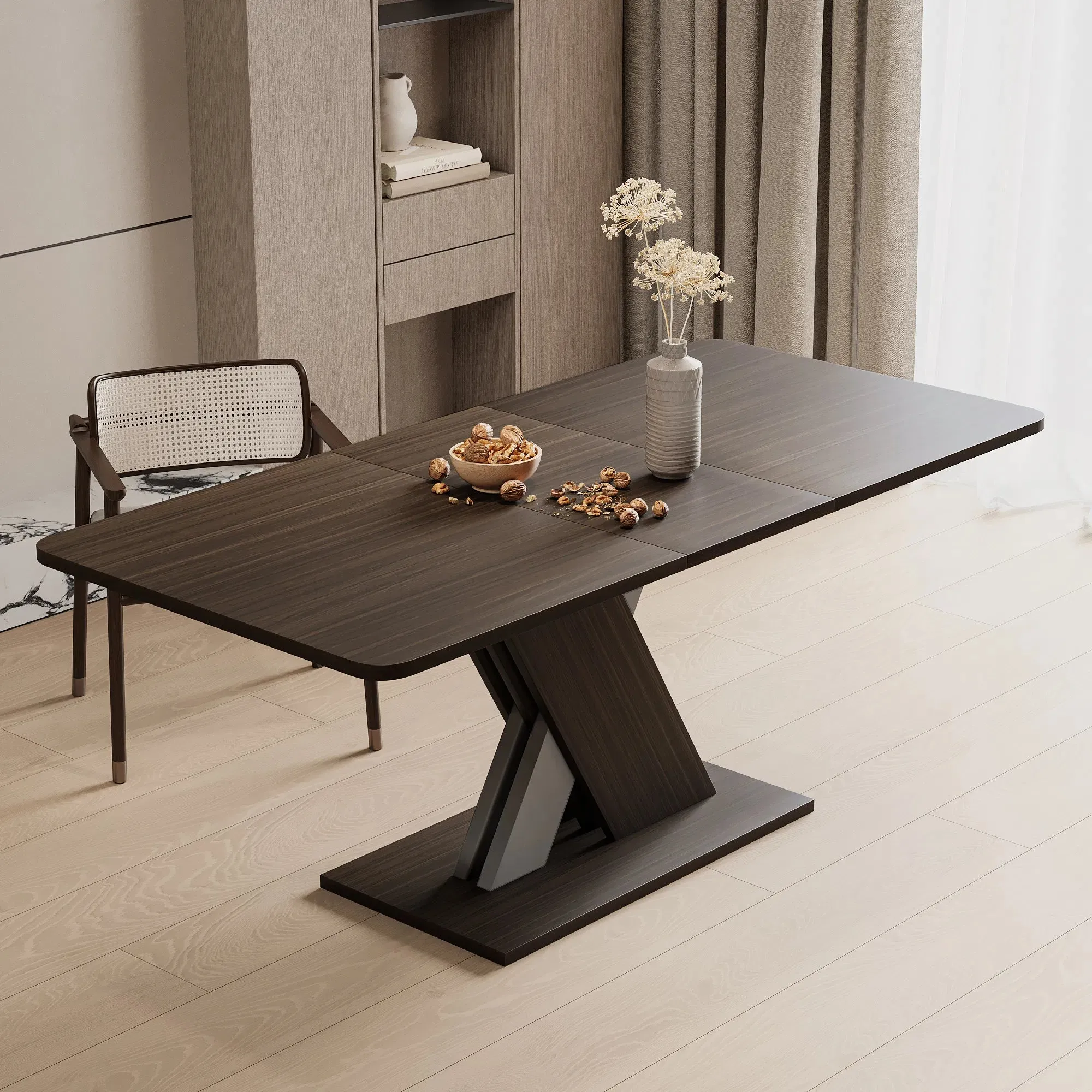 Venture Modern Expandable Dining Room Table