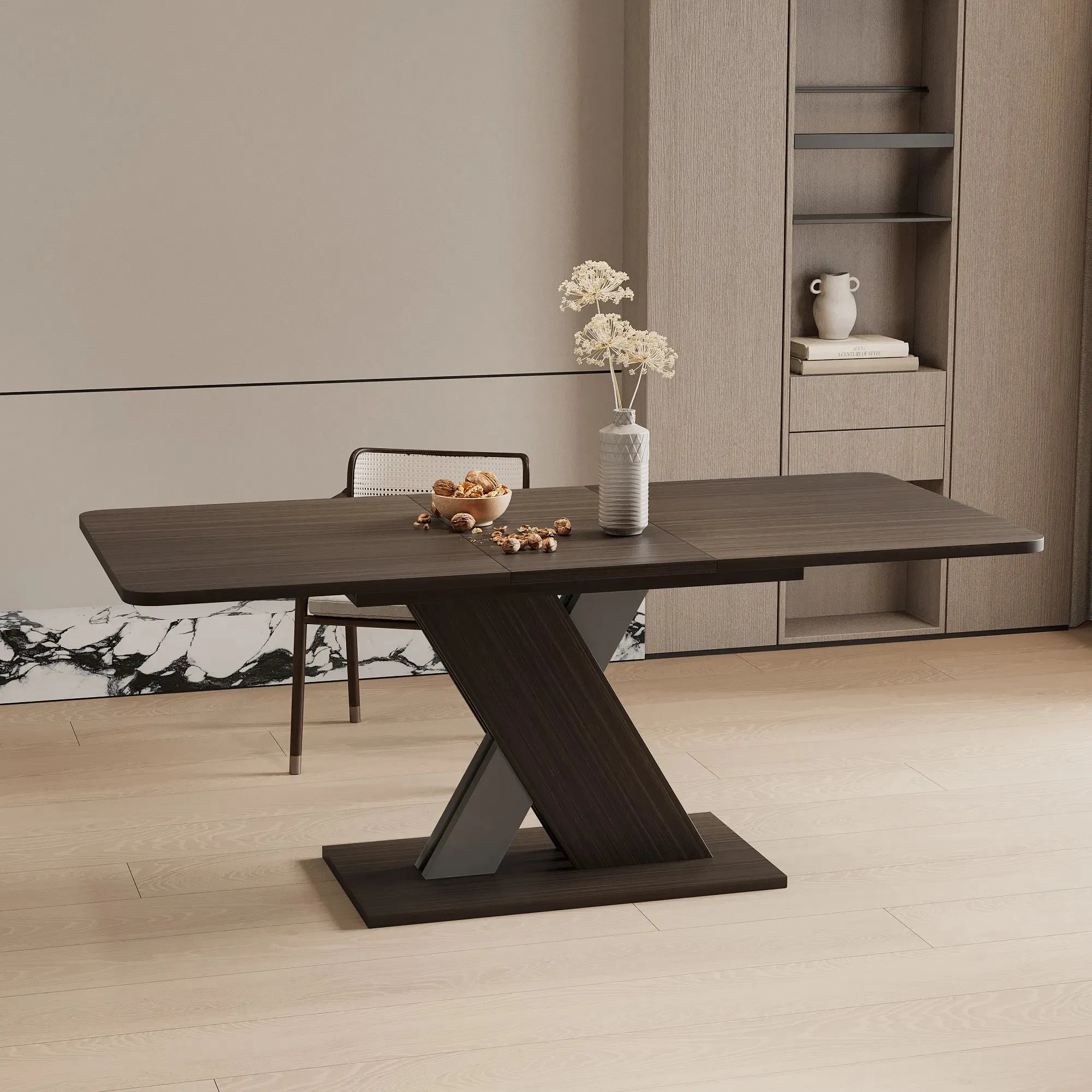 Venture Modern Expandable Dining Room Table