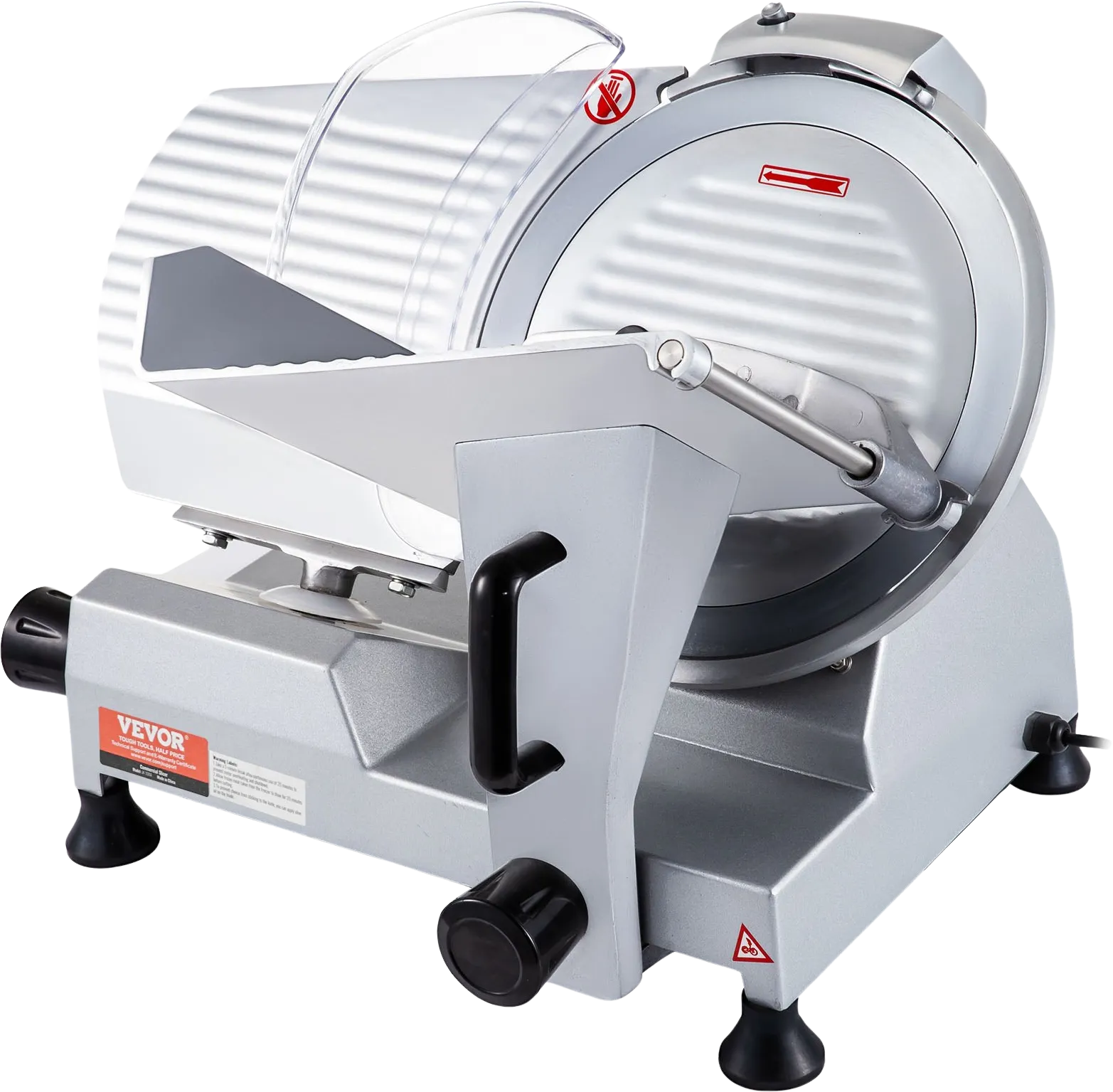 Vevor Commercial Meat Slicer 320W Electric 12" Carbon Steel Blade 350-400 RPM New