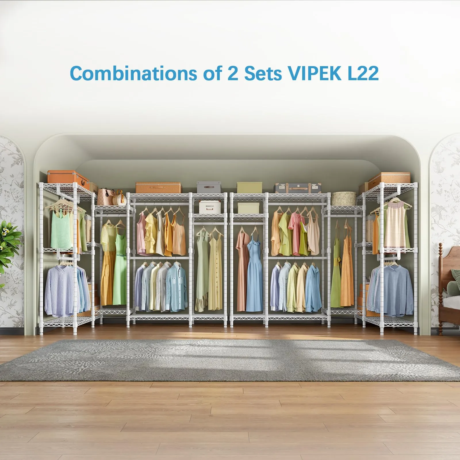 VIPEK L22S Corner Garment Rack