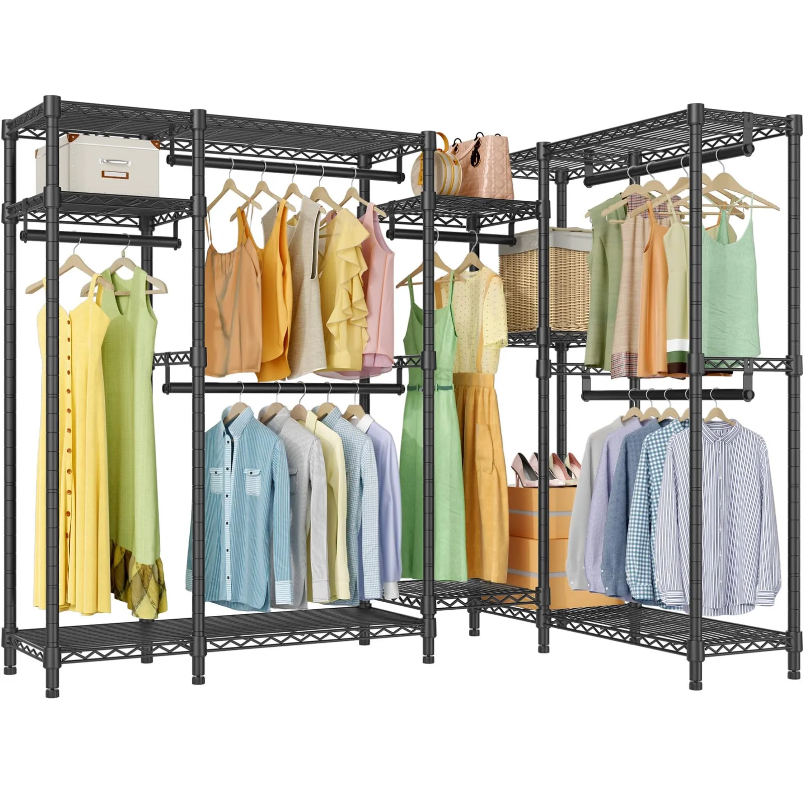 VIPEK L22S Corner Garment Rack