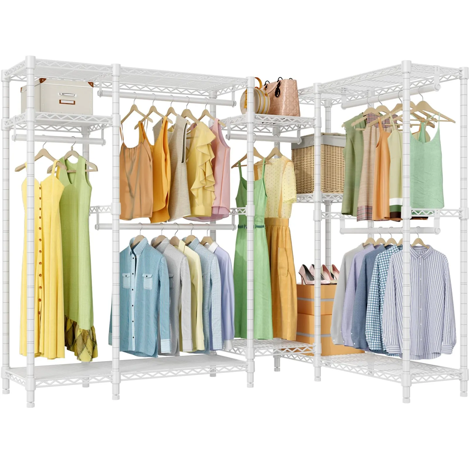 VIPEK L22S Corner Garment Rack