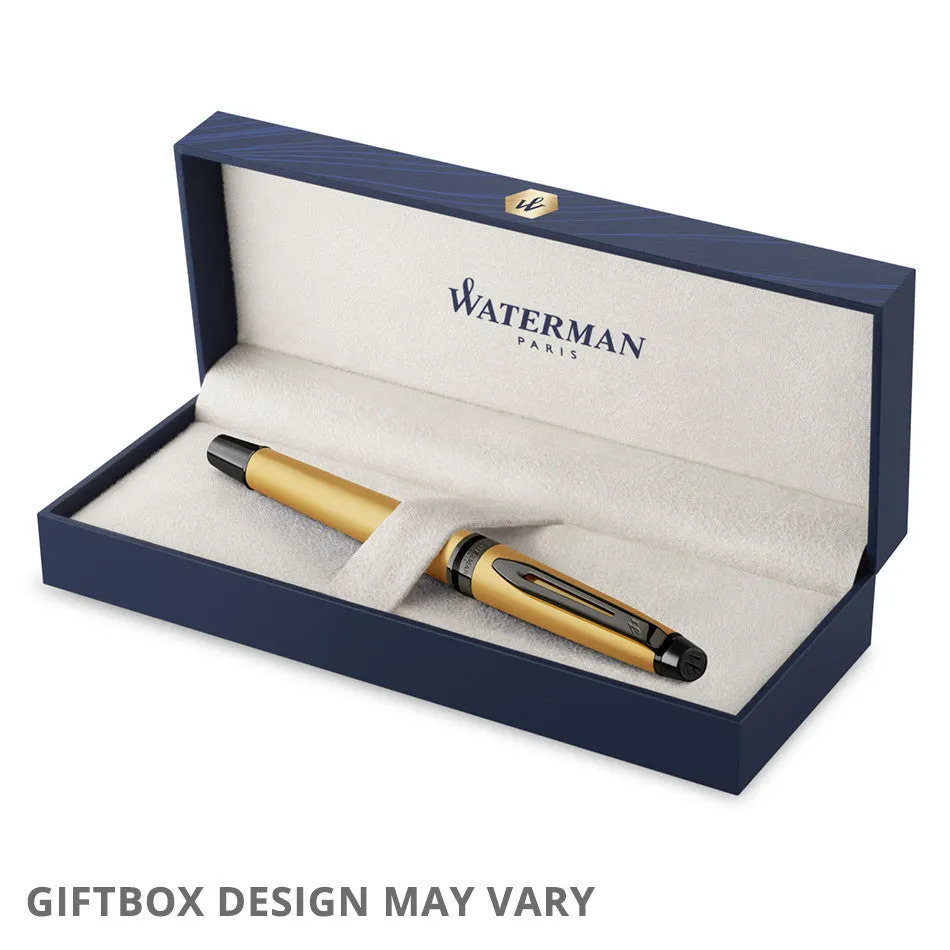 Waterman Expert Metallic Rollerball Pen Gold