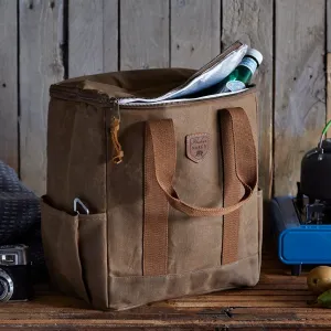 Waxed Canvas Cool Bag - Folds For Storage