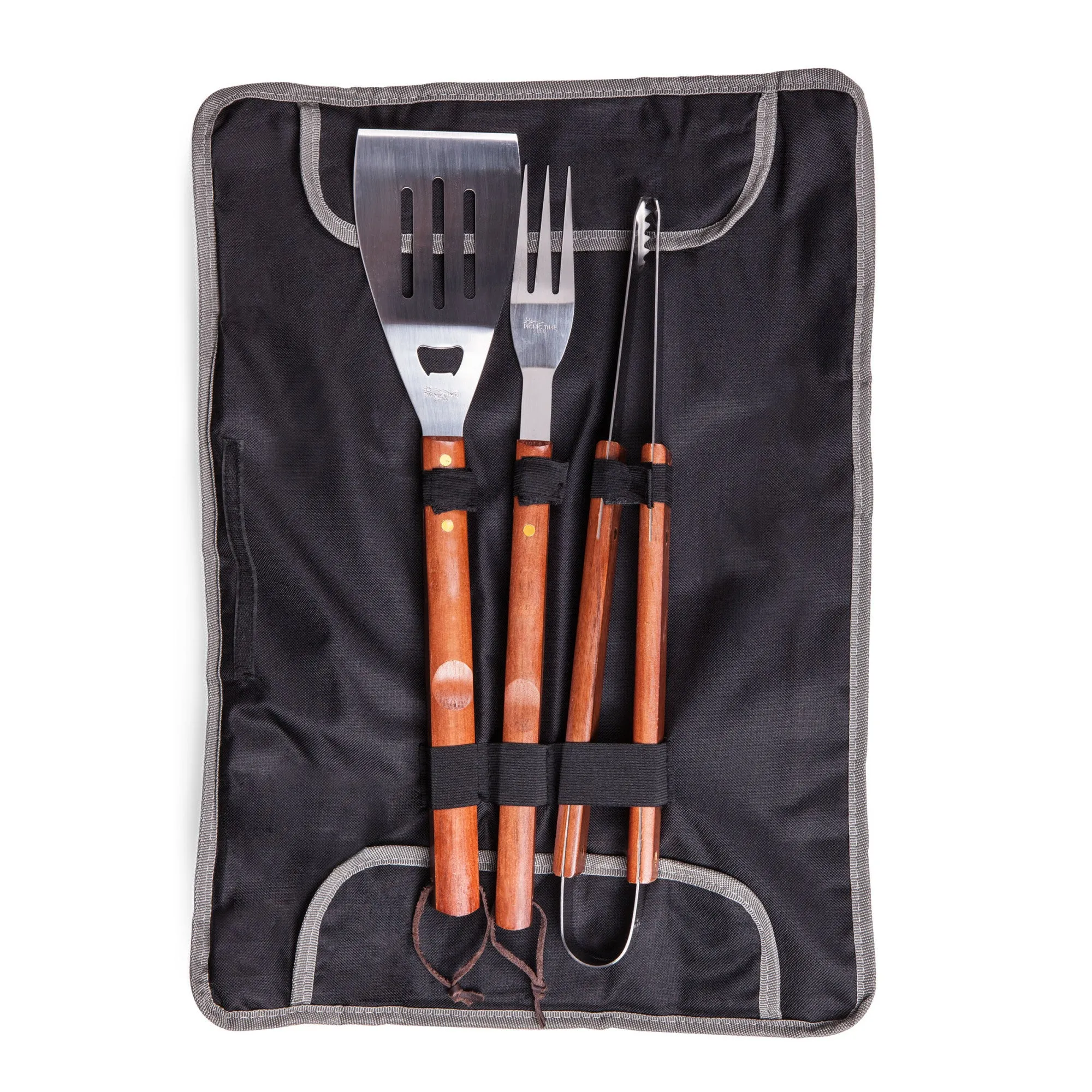 West Virginia Mountaineers - 3-Piece BBQ Tote & Grill Set