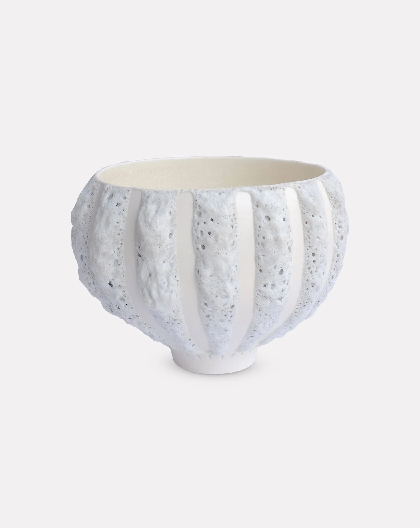 White Stripe Bowl