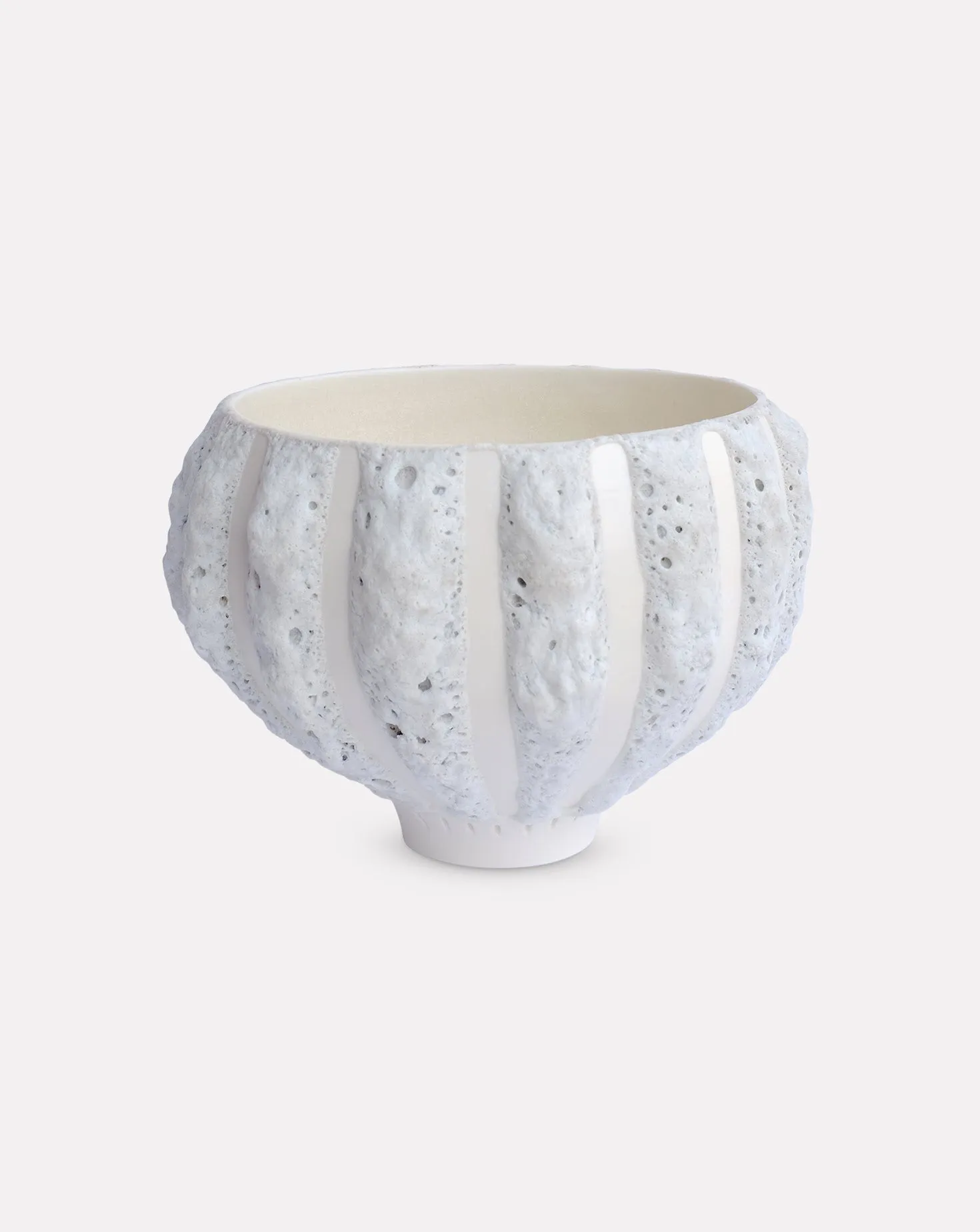 White Stripe Bowl