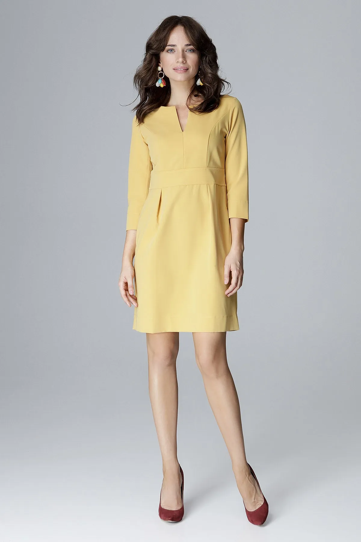 Yellow Elegant Dress